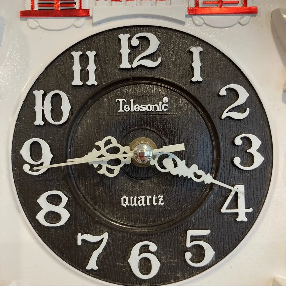Vintage Plastic Telesonic Cuckoo Clock Broken! Black Forest